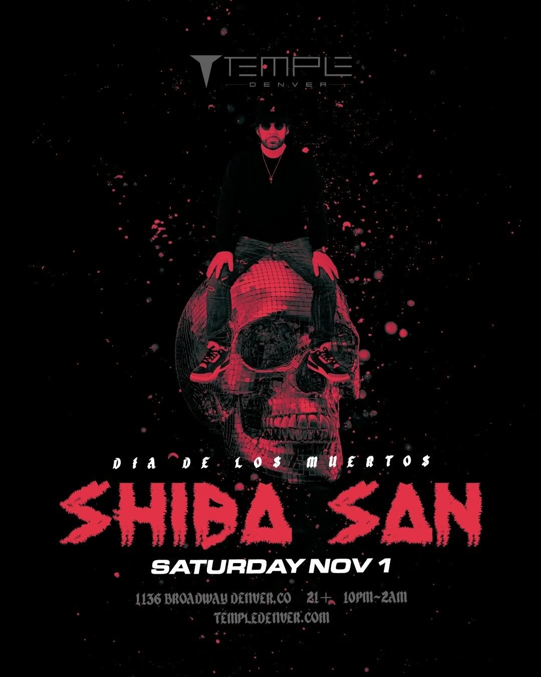 Shiba San at Temple Denver